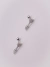 Cerrrahi Çelik Piercing ( Pirsing ) Zirkon Taşlı Ok Tragus Helix Piercing (1adet)