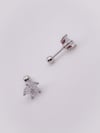 Cerrrahi Çelik Piercing ( Pirsing ) Zirkon Yıldız Tragus Helix Piercing (1adet)