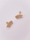 Cerrrahi Çelik Piercing ( Pirsing ) Zirkon Taşlı Kirpik Figürlü Tragus Helix Piercing (1adet)
