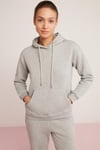 ABELİA Örme Relaxed Grimelanj Tekli Sweatshirt