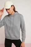 ABELİA Örme Relaxed Mavi Tekli Sweatshirt