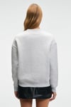 ARINEL Kadın V Yaka Regular Fit Grimelanj Sweatshirt