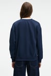 ARINEL Kadın V Yaka Regular Fit Lacivert Sweatshirt