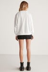 CAROLA Oversize Beyaz Sweatshirt