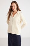 CHERİSH Örme Relaxed Vanilya Tekli Sweatshirt