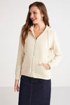 CHERİSH Örme Relaxed Vanilya Tekli Sweatshirt