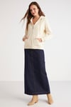 CHERİSH Örme Relaxed Vanilya Tekli Sweatshirt