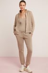 CHERİSH Örme Relaxed Vizon Tekli Sweatshirt