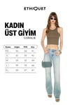 CORALIE Kadın Yumuşak Ve Esnek Kumaşlı Halter Yakalı Vucuda Oturan Haki Atlet