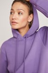 DİANE Örme Relaxed Mor Tekli Sweatshirt