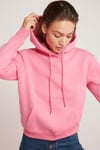 DİANE Örme Relaxed Pembe Tekli Sweatshirt