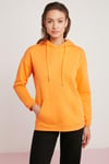 DİANE Örme Relaxed Turuncu Tekli Sweatshirt