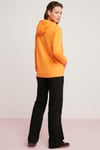 DİANE Örme Relaxed Turuncu Tekli Sweatshirt