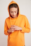 DİANE Örme Relaxed Turuncu Tekli Sweatshirt