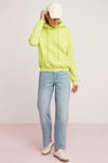 DİANE Örme Relaxed Yeşil Tekli Sweatshirt