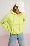 DİANE Örme Relaxed Yeşil Tekli Sweatshirt