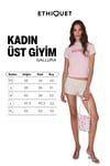 GALLURA Kadın Yumuşak Ve Esnek Kumaşlı Baskı Detaylı Yuvarlak Yakalı Kısa Kol Pembe T-Shirt