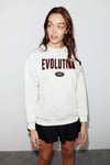 Ivory Kadın Oversize Ekru Sweatshirt