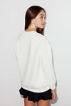 Ivory Kadın Oversize Ekru Sweatshirt