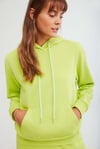 JANE Örme Comfort Yeşil  Sweatshirt