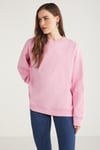 KARIUS Örme Regular Pembe Tekli Sweatshirt