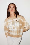 KENDALL Örme Comfort Kahverengi  Sweatshirt