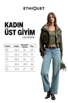 LILLESOL Kadın Fitilli Görünümlü Slim Fit Vücuda Oturan Havuz Yakalı Pamuklu Basic Haki Atlet