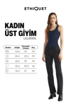 LILLESOL Kadın Fitilli Görünümlü Slim Fit Vücuda Oturan Havuz Yakalı Pamuklu Basic Lacivert Atlet