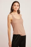 LORRAİNE Örme Relaxed Vizon Tekli Atlet