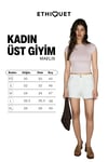 MAELIS Kadın Yumuşak Ve Esnek Kumaş Organik Pamuk Yuvarlak Yaka Pembe T-Shirt