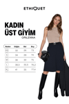 ORILENNA Kadın Önü Düğüm Detaylı Vücudu Saran Sıfır Kollu Slim Fit Bej Bluz