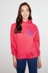POLINIA Örme Comfort Pembe  Sweatshirt
