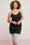 SABİNA Örme Regular Siyah Tekli Büyük Beden Body