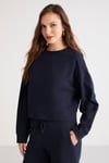 SAVANNAH Örme Comfort Lacivert Tekli Eşofman Takımı