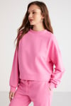 SAVANNAH Örme Comfort Pembe Tekli Eşofman Takımı