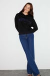 SYDNEY Örme Regular Siyah  Sweatshirt
