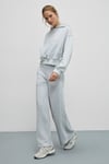TANSY Kadın Kolları Kumaşın Tersinden Yapılmış Kapüşonlu Relaxed Fit Grimelanj Sweatshirt