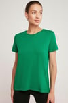 TATUM Örme Relaxed Yeşil Tekli T-Shirt