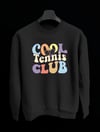 Coll Tennis Clup Siyah Sweatshirt
