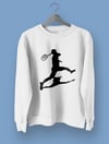Djokovic Shadow Beyaz Sweatshirt