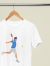 Federer Backhand Beyaz T-shirt