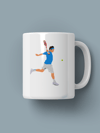 Federer Backhand Kupa Bardak