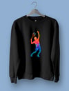 Federer Siyah Sweatshirt