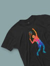 Renkli Federer Beyaz T-shirt