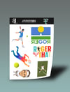 Roger Federer Stıcker