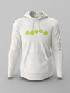 Tennis Balls Beyaz Hoodie