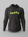 Tennis Balls Siyah Hoodie
