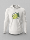 Tennis Craw  Beyaz Hoodie