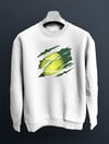 Tennis Craw Beyaz Sweatshirt