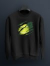 Tennis Craw Siyah Sweatshirt